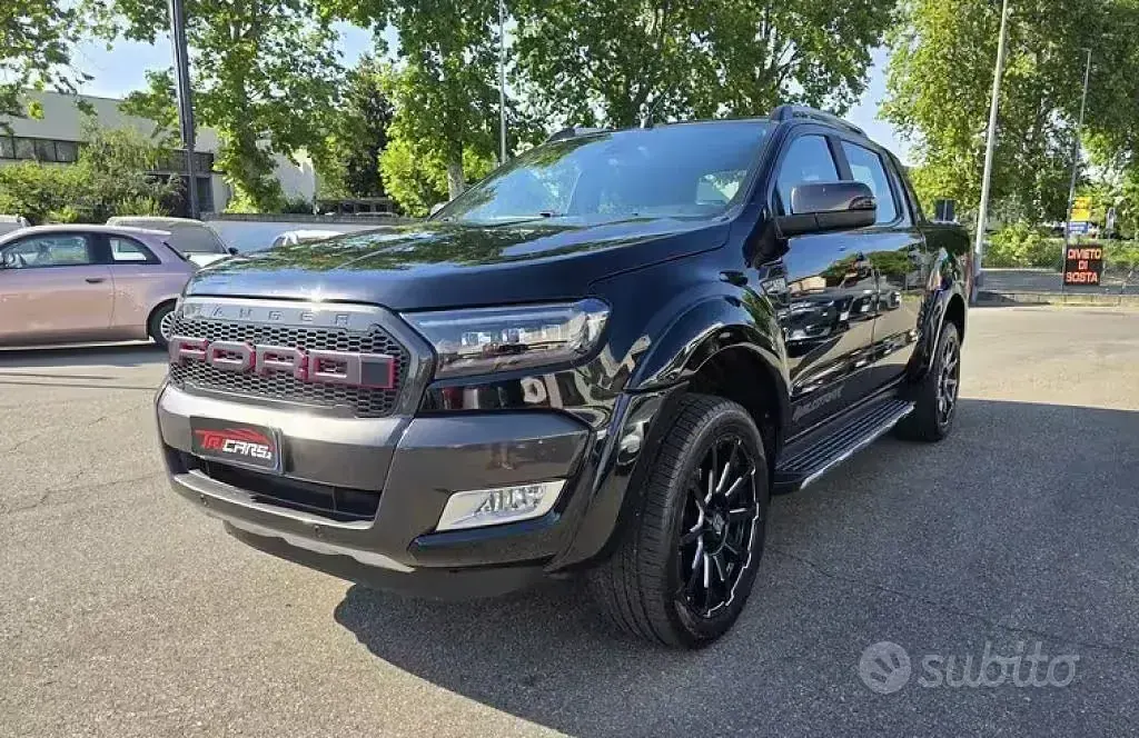 Usata Ford Ranger Wildtrack 200 CV (147 kW) 2018 Nero Pick-up