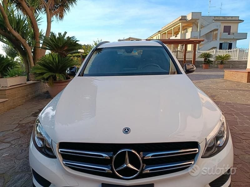 Usata Mercedes GLC220 170 CV (125 kW) 2018 Bianco SUV