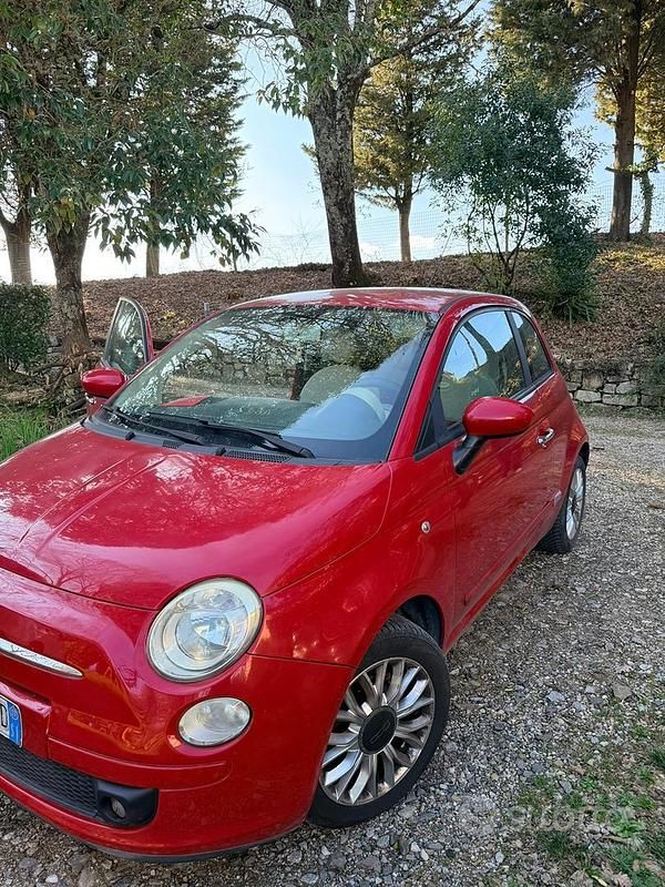 Usata Fiat 500 69 CV (50 kW) 2007 Rosso Berlina