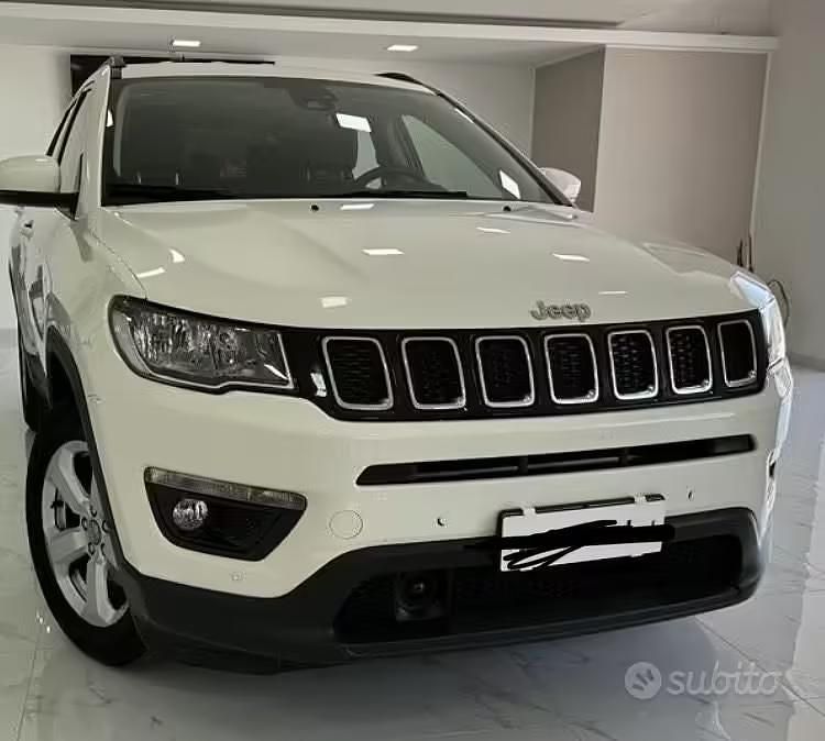 Usata Jeep Compass 120 CV (88 kW) 2017 Bianco SUV