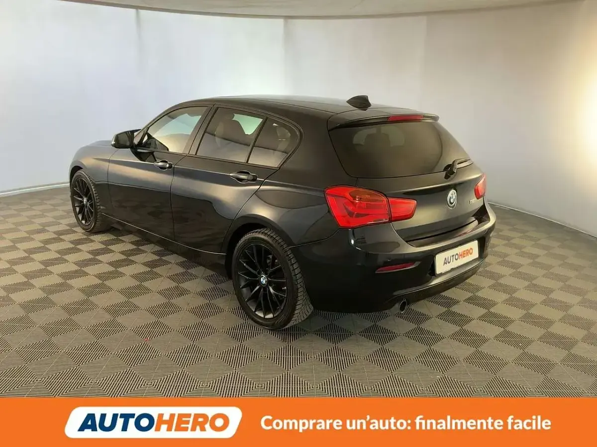 Usata BMW 118 Advantage 136 CV (100 kW) 2017 Nero Berlina