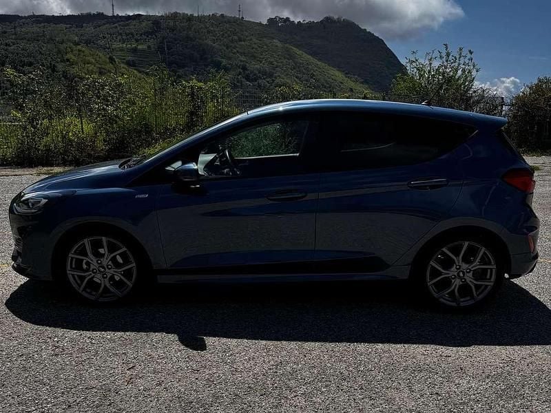 Usata Ford Fiesta ST-Line 125 CV (91 kW) 2023 Blu/azzurro Utilitaria