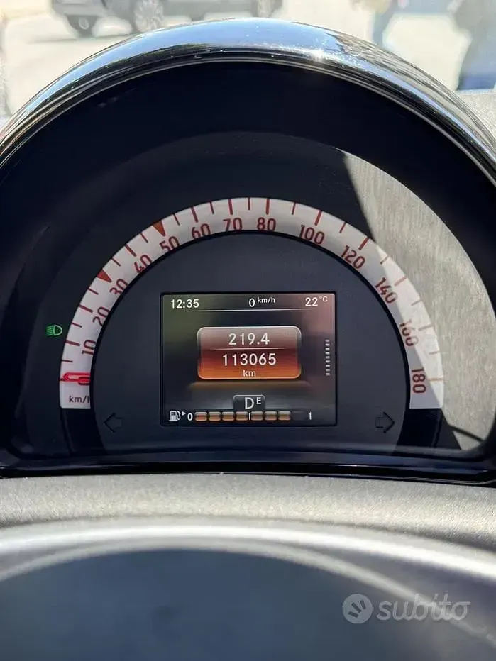 Usata Smart ForTwo Cabrio Passion 90 CV (66 kW) 2017 Grigio Cabrio