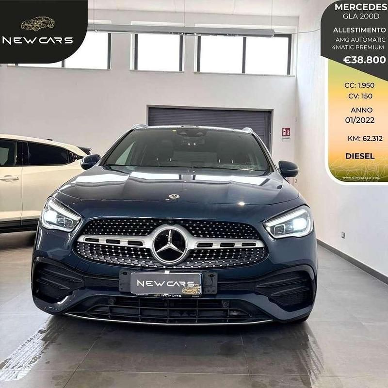 Blue denim Usata 2022 Mercedes GLA200 Premium SUV | 38.800 € (Buon prezzo) - Immagine 1/4