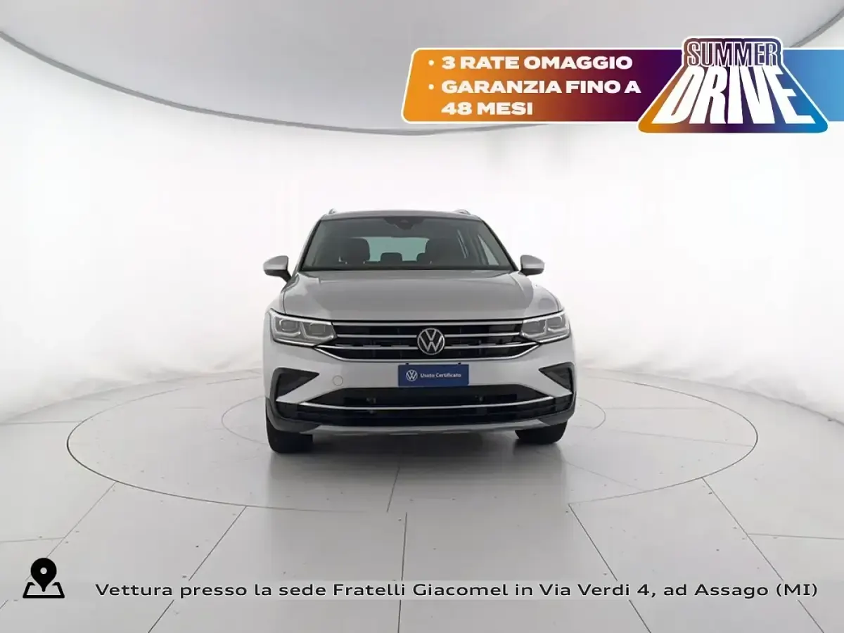 Usata VW Tiguan Elegance 190 CV (139 kW) 2023 Reflex silver metallizzato SUV