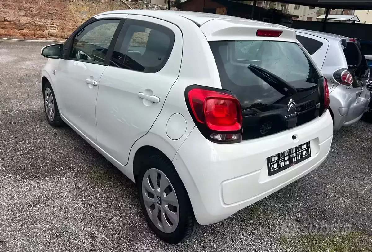 Usata Citroën C1 Shine 82 CV (60 kW) 2015 Bianco Utilitaria