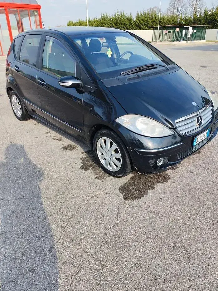 Usata Mercedes A200 Elegance 82 CV (60 kW) 2006 Nero Berlina