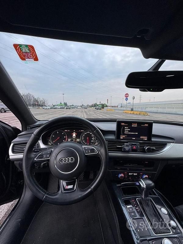 Usata Audi A6 S-Line 170 CV (125 kW) 2014 Nero Station wagon