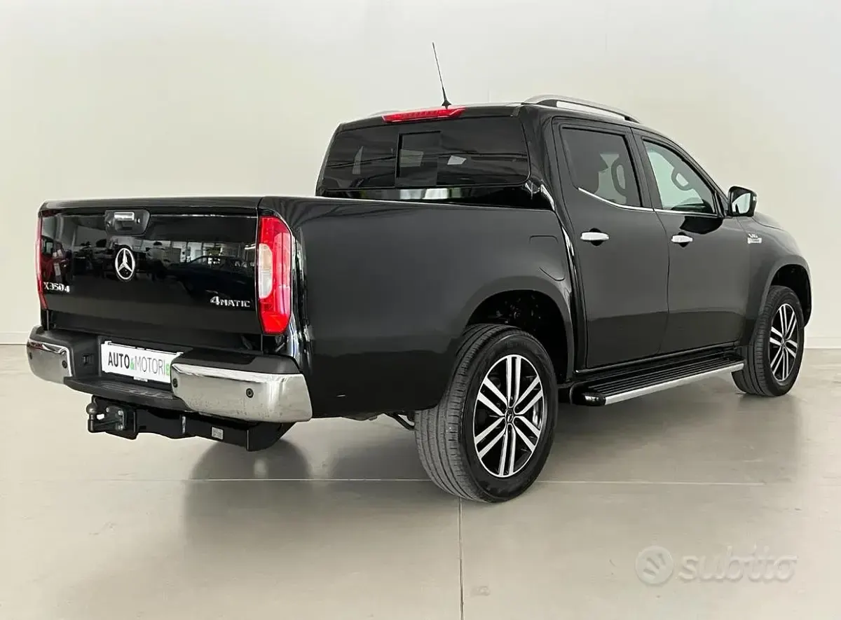 Usata Mercedes X350 258 CV (189 kW) 2019 Nero Pick-up