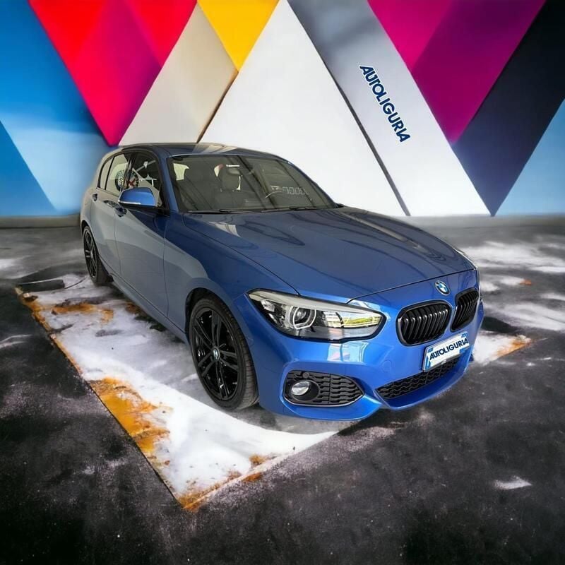 Blu Usata 2018 BMW 116 M Sport Due volumi | 20.500 € (Buon prezzo) - Immagine 1/4