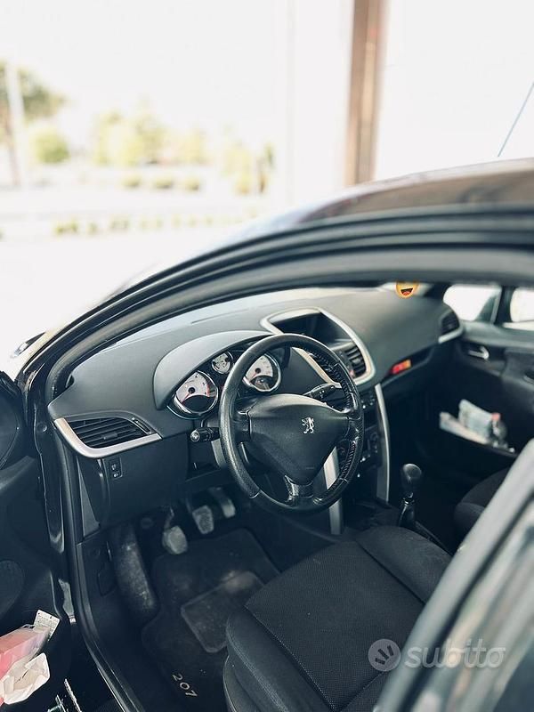 Usata Peugeot 207 2008 Nero Berlina