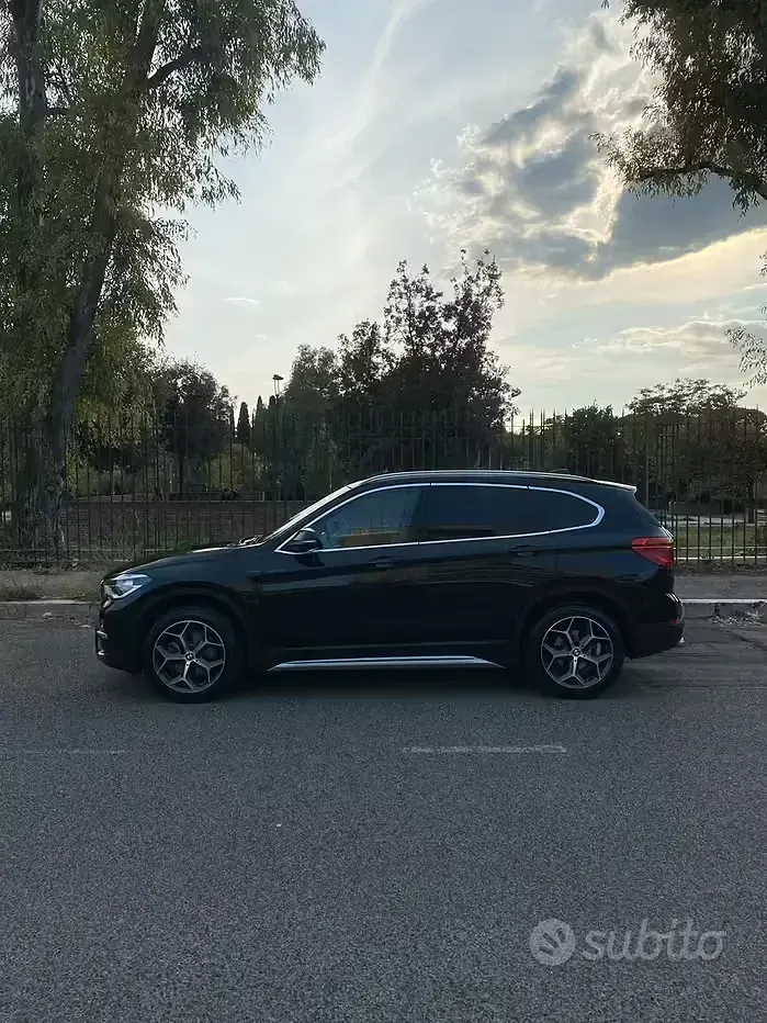 Usata BMW X1 xLine 150 CV (110 kW) 2018 Nero SUV