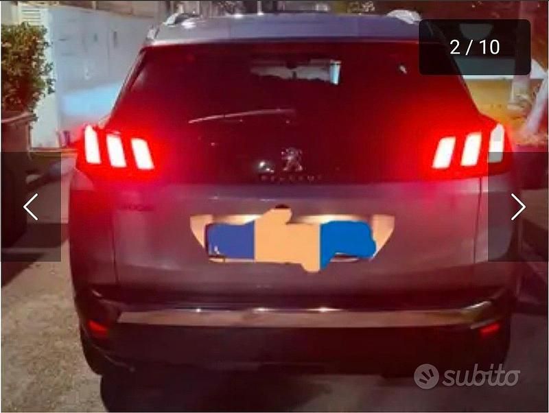 Usata Peugeot 3008 Allure 120 CV (88 kW) 2017 Grigio SUV