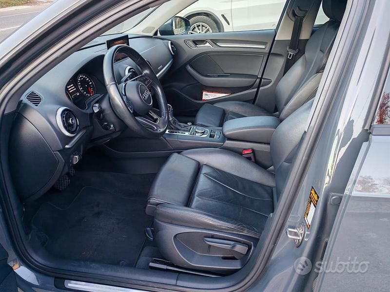 Usata Audi A3 Ambiente 184 CV (135 kW) 2017 Grigio Berlina