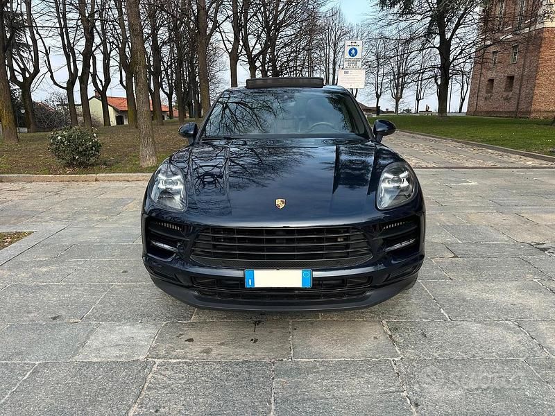 Usata Porsche Macan S 354 CV (260 kW) 2019 Blu SUV