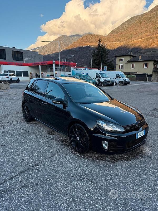 Usata VW Golf VI GTD 170 CV (125 kW) 2011 Nero Utilitaria
