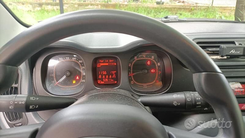 Usata Fiat Panda 69 CV (50 kW) 2017 Grigio Utilitaria
