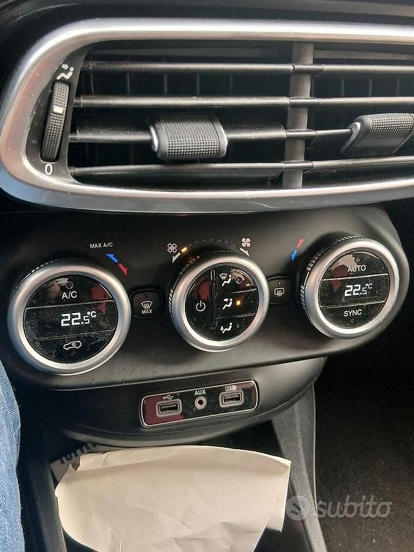 Usata Fiat 500X Cross 95 CV (69 kW) 2018 Nero SUV