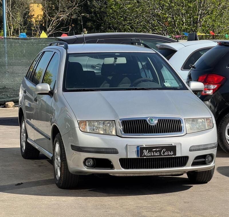 Usata Skoda Fabia Elegance 75 CV (55 kW) 2005 Argento Utilitaria