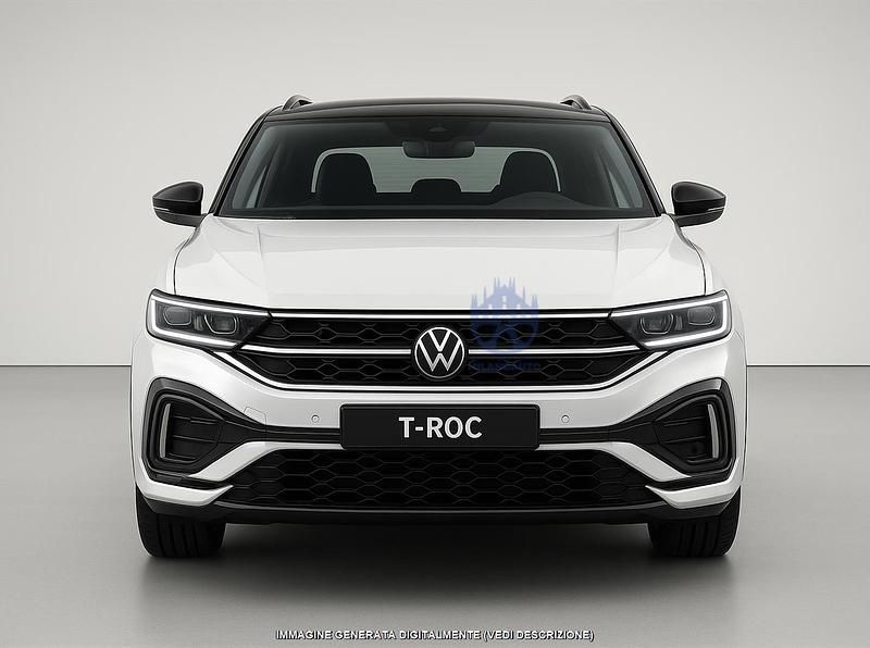 Usata VW T-Roc R-line 150 CV (110 kW) 2025 Bianco SUV