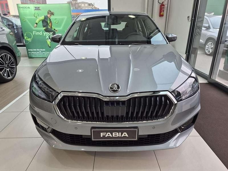Nuova Skoda Fabia 80 CV (58 kW) 2026 Argento Utilitaria