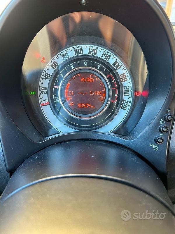 Usata Fiat 500 Lounge 69 CV (50 kW) 2018 Grigio Utilitaria