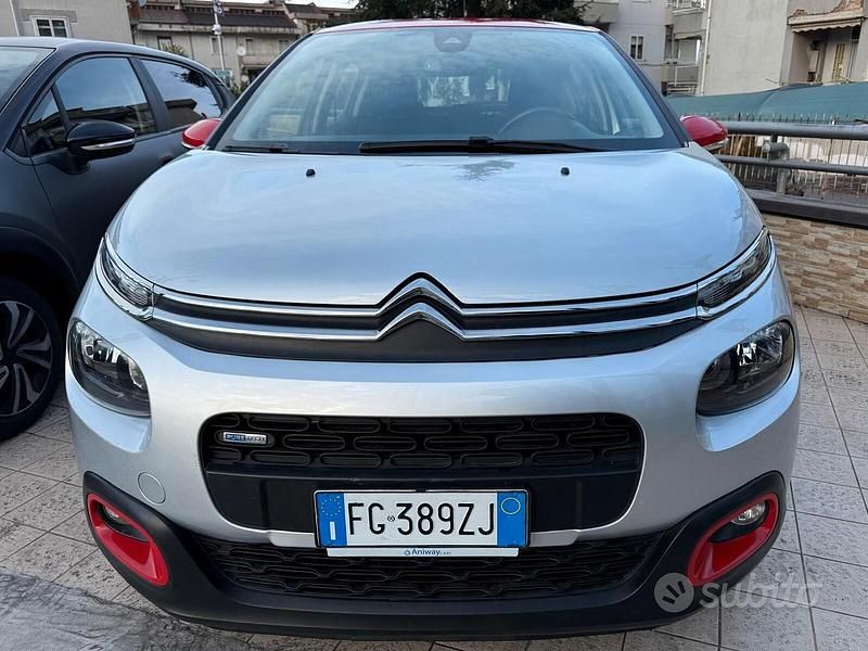 Usata Citroën C3 PureTech 82 CV (60 kW) 2017 Grigio Berlina
