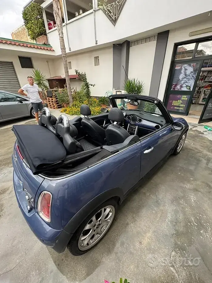 Usata Mini Cooper S Cabriolet 170 CV (125 kW) 2006 Bluazzurro Cabrio