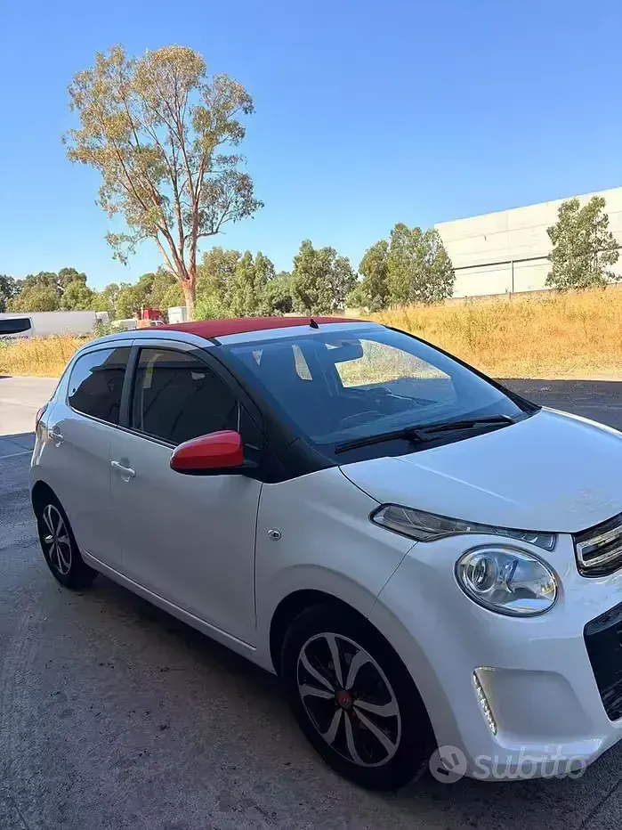 Usata Citroën C1 72 CV (52 kW) 2021 Bianco Utilitaria