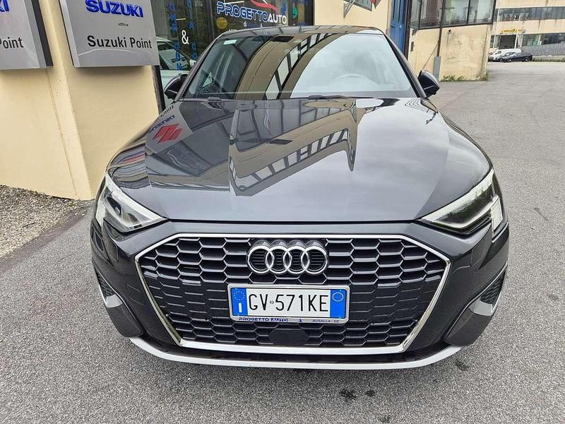 Usata Audi A3 Advanced 150 CV (110 kW) 2023 Nero Berlina