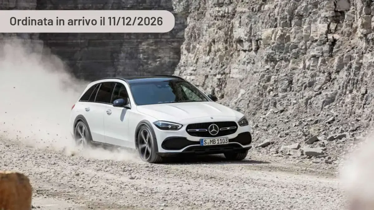 Usata Mercedes C220 Premium 200 CV (147 kW) 2024 Argento Station wagon