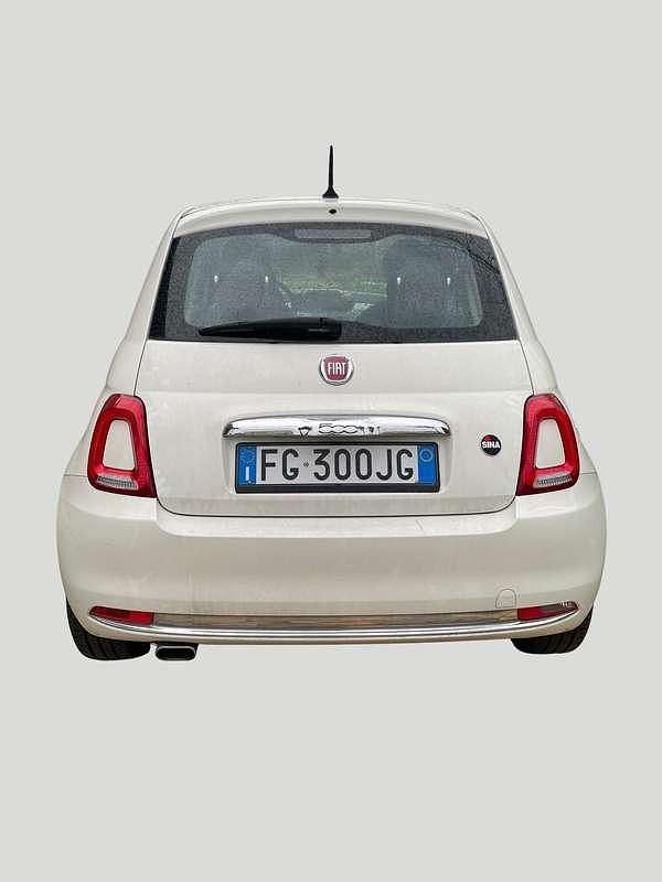 Usata Fiat 500 Lounge 95 CV (69 kW) 2016 Bianco Utilitaria