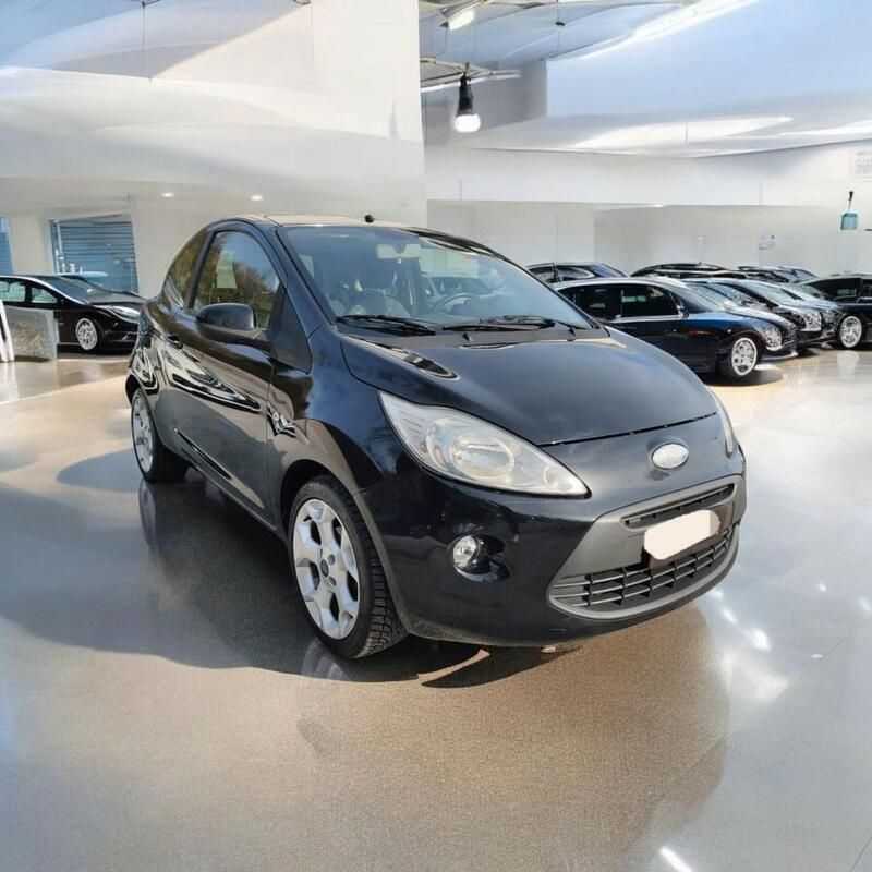 Usata Ford Ka 75 CV (55 kW) 2010 Nero Utilitaria