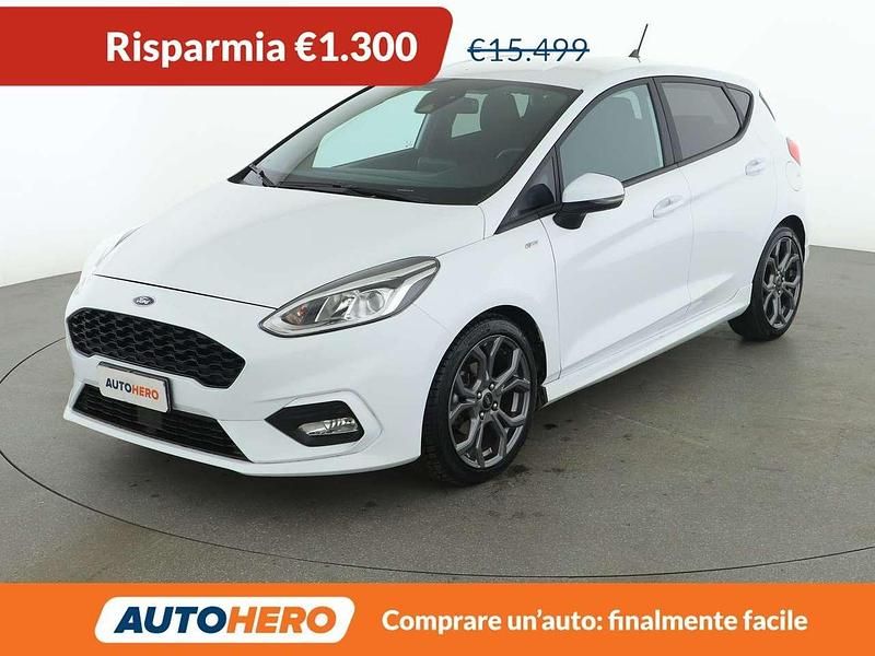 Usata Ford Fiesta ST-Line 125 CV (91 kW) 2020 Bianco Berlina