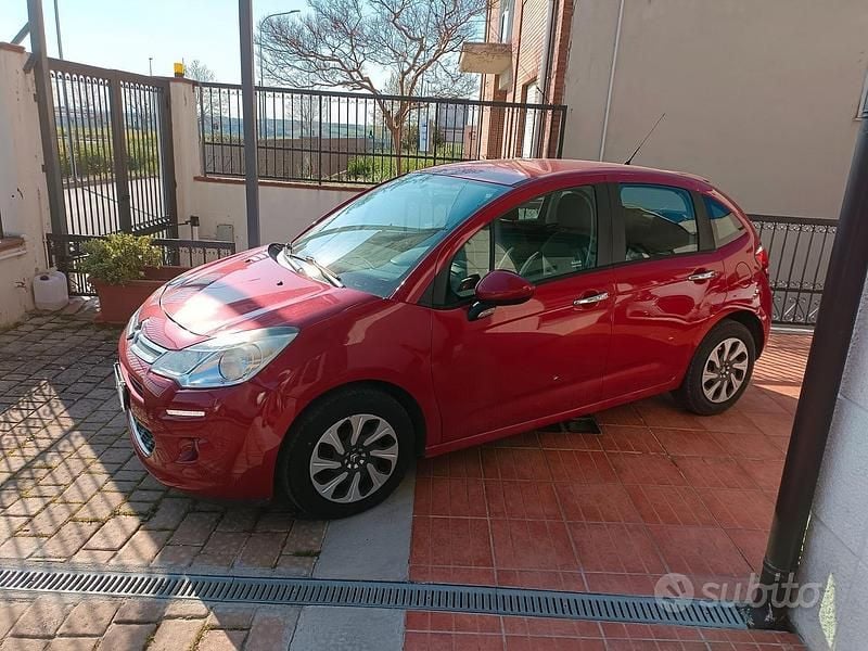 Usata Citroën C3 Seduction 82 CV (60 kW) 2014 Rosso Berlina
