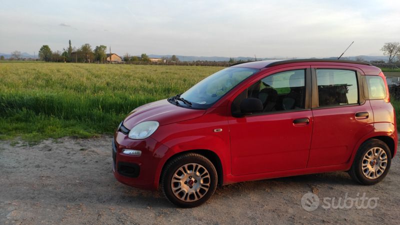 Usata Fiat Panda 69 CV (50 kW) 2013 Rosso Utilitaria