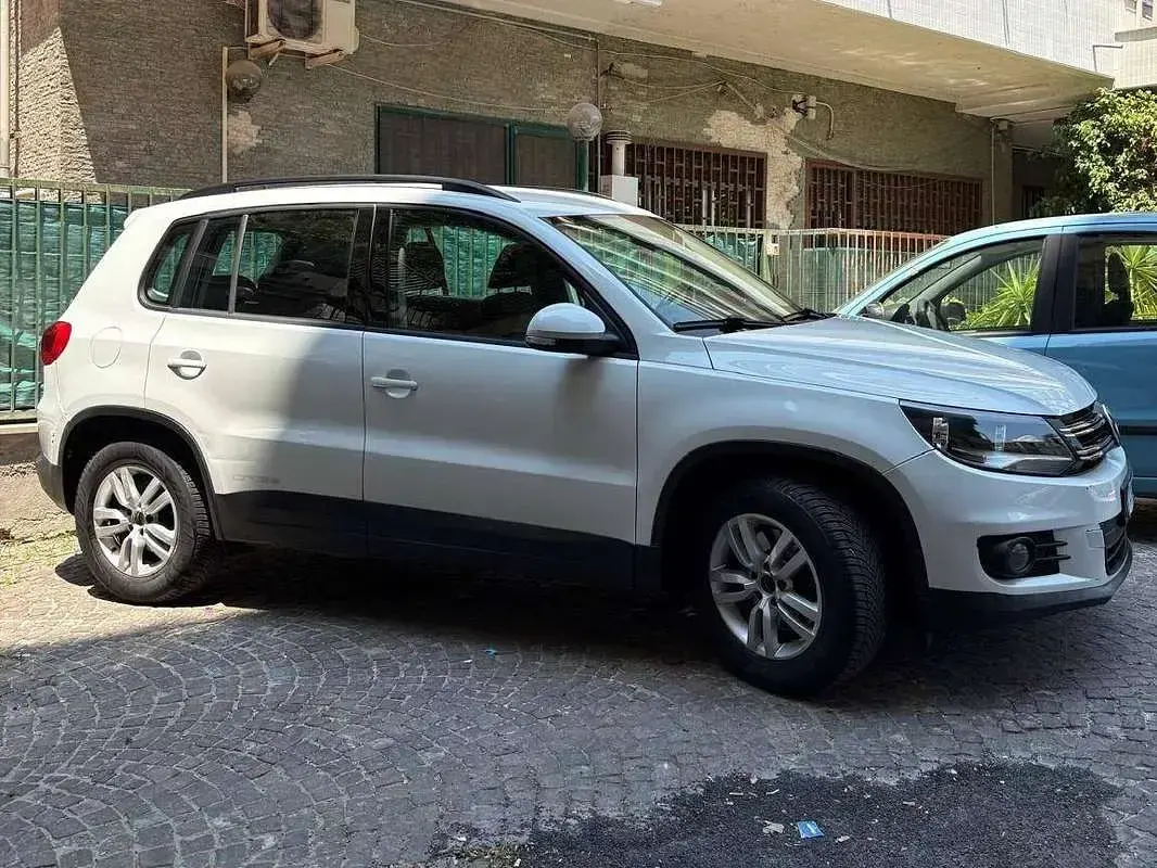 Usata VW Tiguan 125 CV (91 kW) 2015 Bianco SUV
