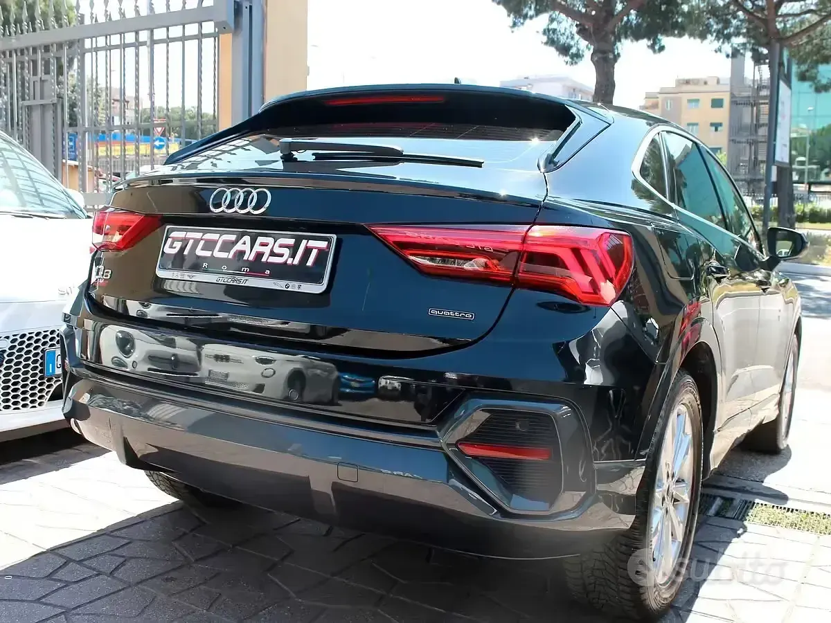 Usata Audi Q3 Advanced 150 CV (110 kW) 2022 Nero SUV