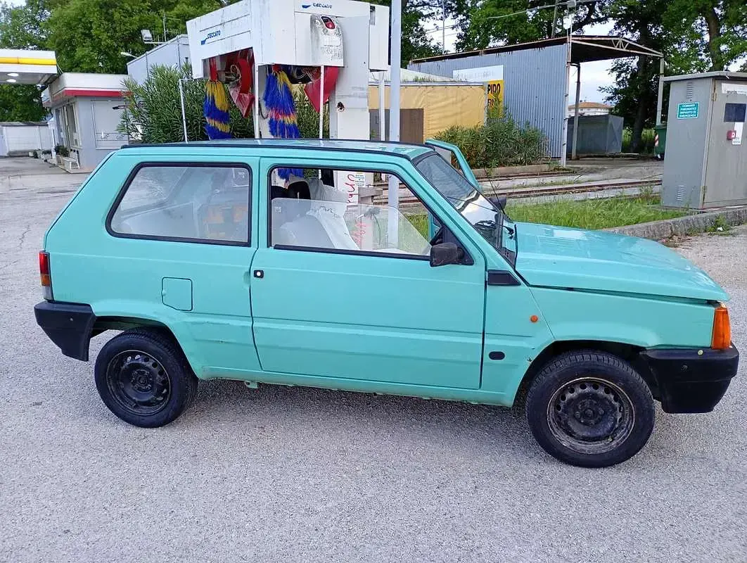 Usata Fiat Panda Young 54 CV (39 kW) 2003 Verde Utilitaria