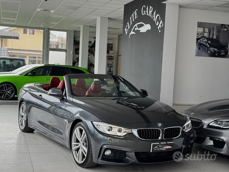 Usata BMW 420 M Sport 190 CV (139 kW) 2015 Grigio Cabrio