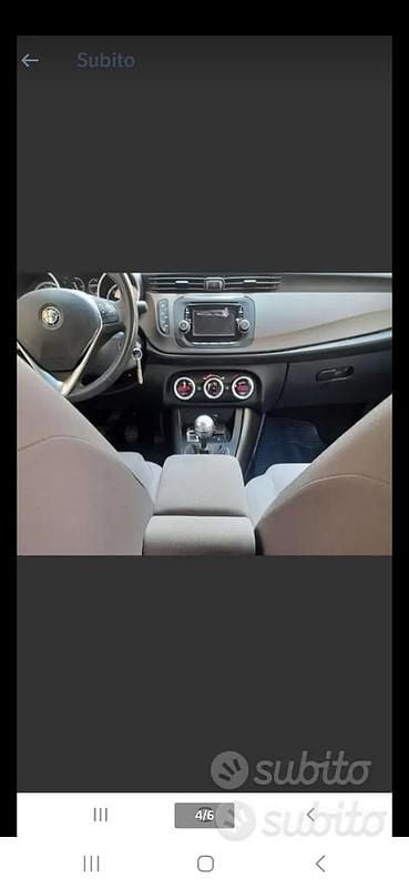 Bianco Usata 2014 Alfa Romeo Giulietta Due volumi | 6200 € (Buon prezzo) - Immagine 1/3