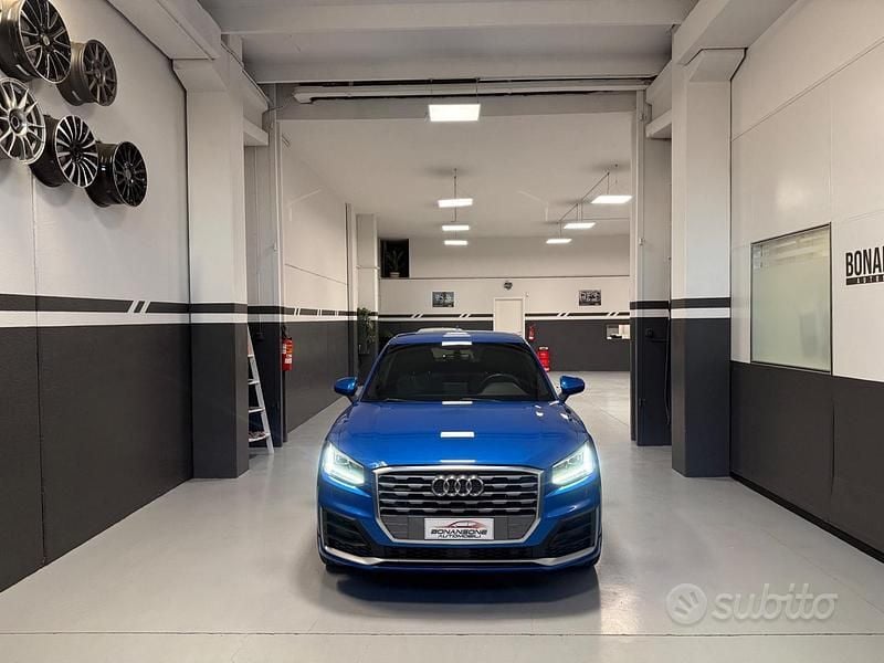 Usata Audi Q2 S-Line 150 CV (110 kW) 2017 Blu SUV
