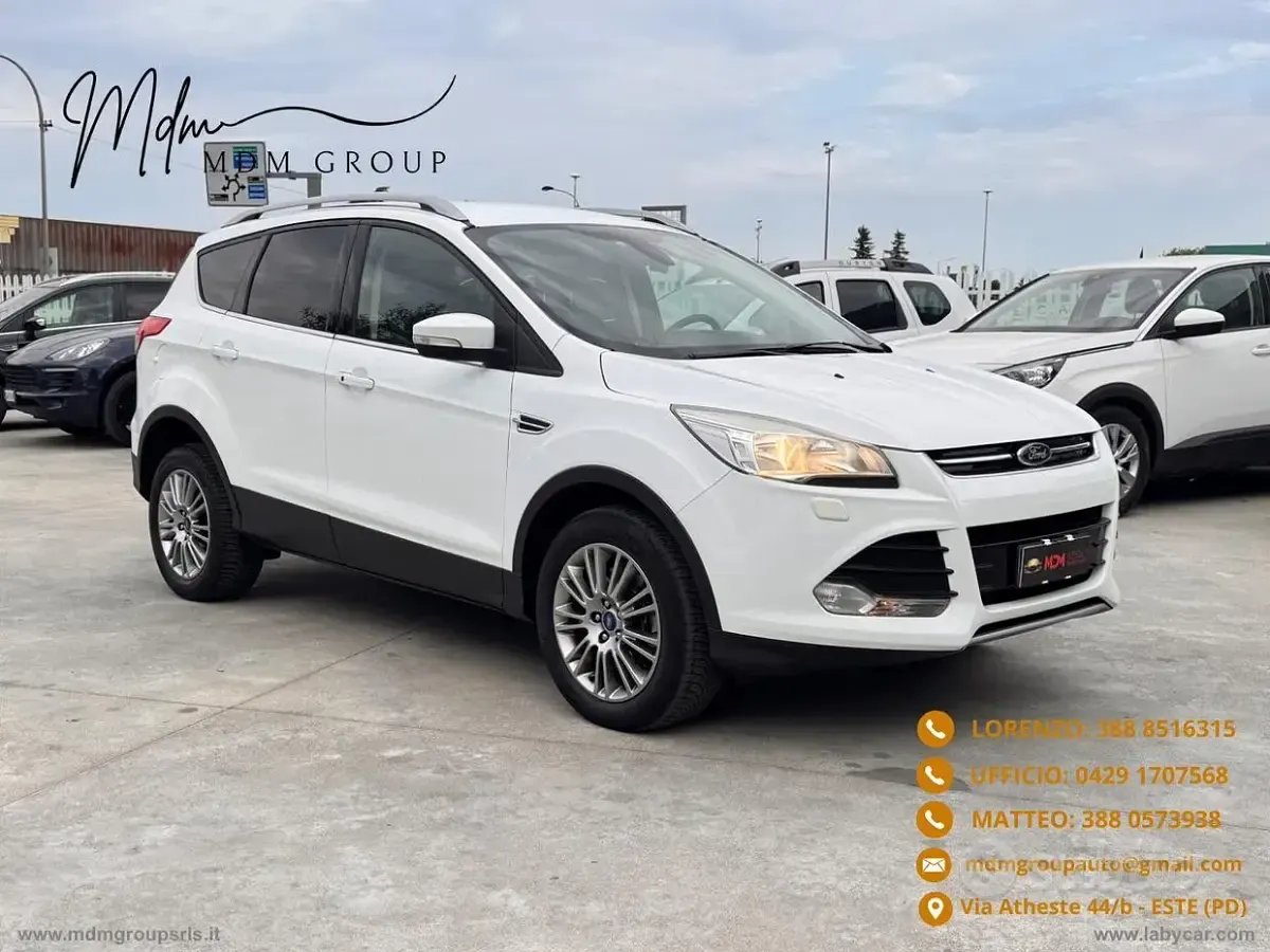 Usata Ford Kuga Titanium 163 CV (119 kW) 2014 Bianco SUV
