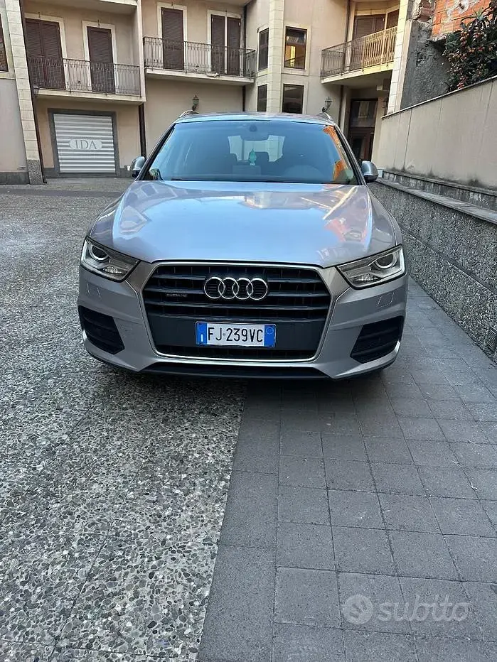 Usata Audi Q3 Comfort 150 CV (110 kW) 2017 Grigio SUV