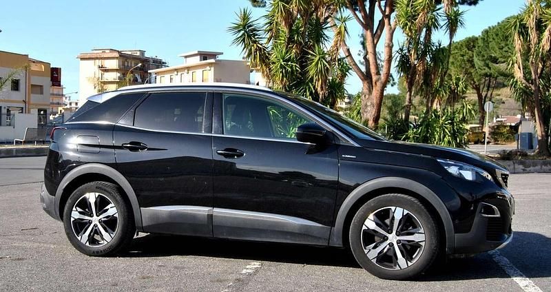 Usata Peugeot 3008 GT-line 120 CV (88 kW) 2018 Nero SUV