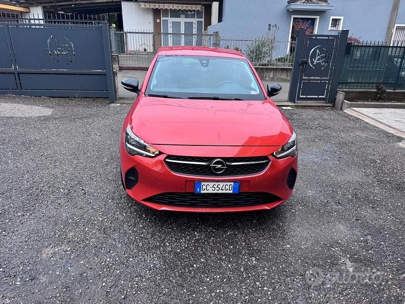 Usata Opel Corsa Edition 102 CV (75 kW) 2020 Rosso Berlina
