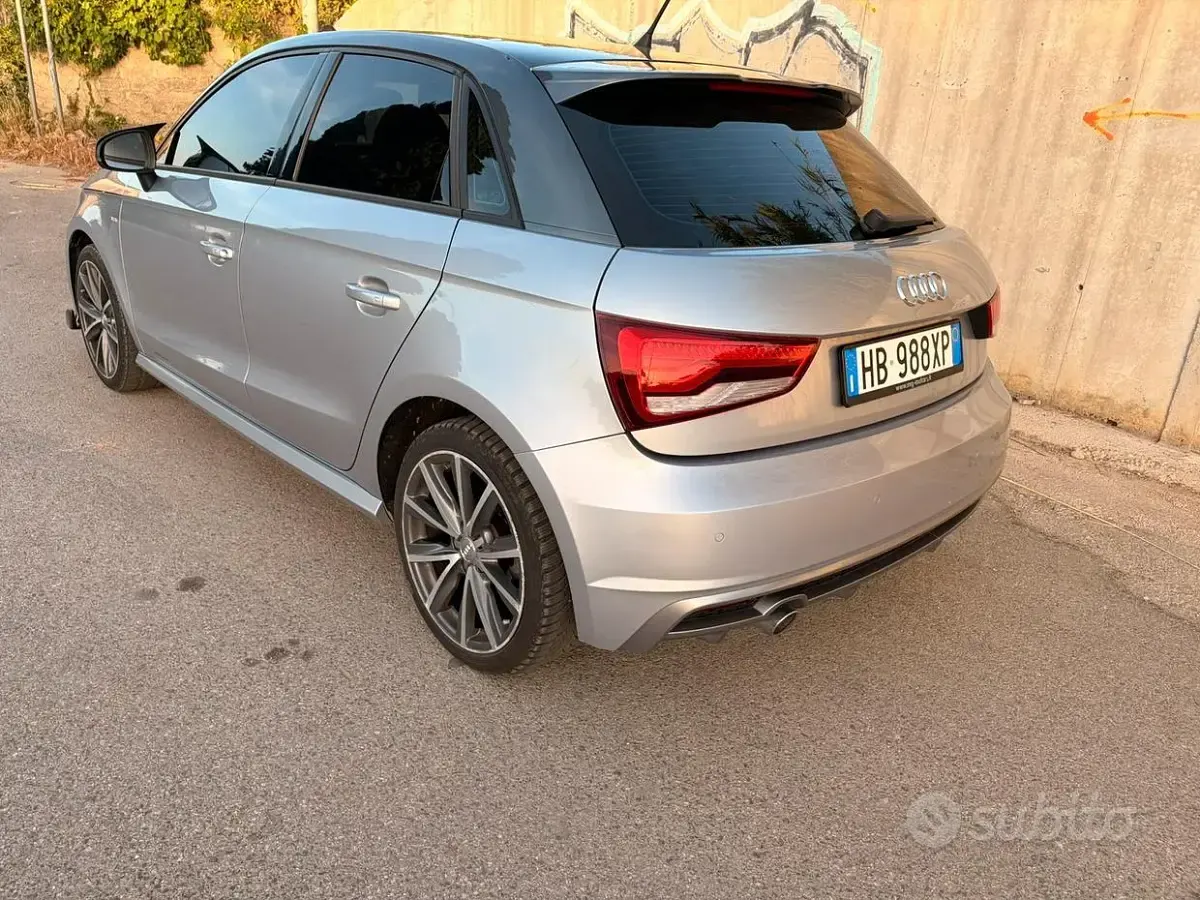 Usata Audi A1 S-Line 90 CV (66 kW) 2018 Grigio Berlina