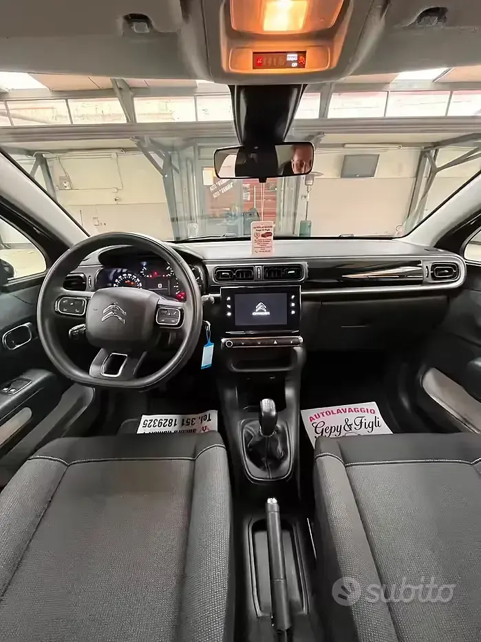 Usata Citroën C3 Feel 83 CV (61 kW) 2022 Grigio Utilitaria
