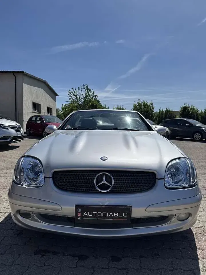 Usata Mercedes SLK200 Edition 163 CV (119 kW) 2003 Argento Cabrio