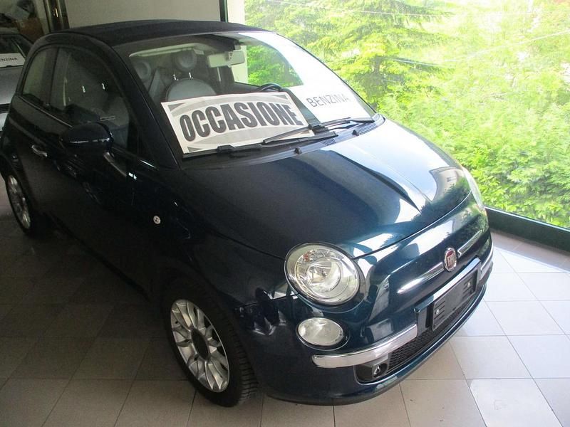 Usata Fiat 1200 69 CV (50 kW) 2013 Blu Cabrio